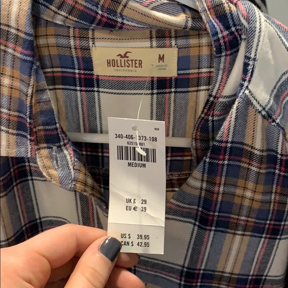 Hollister Flannel - Picture 2 of 2